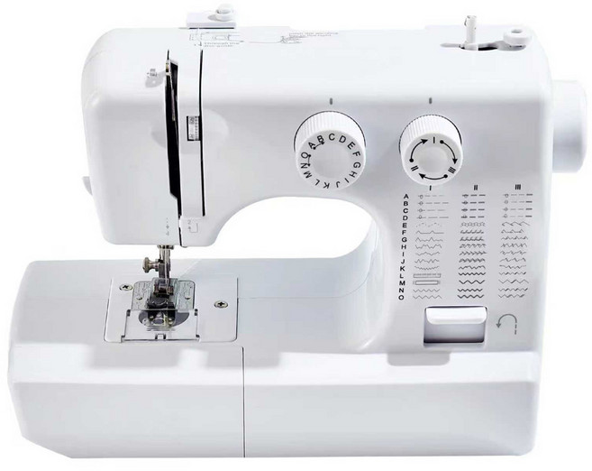 도원미싱 가정용미싱 미니재봉틀 패턴45가지 2026년식, 흰색, UFR-818