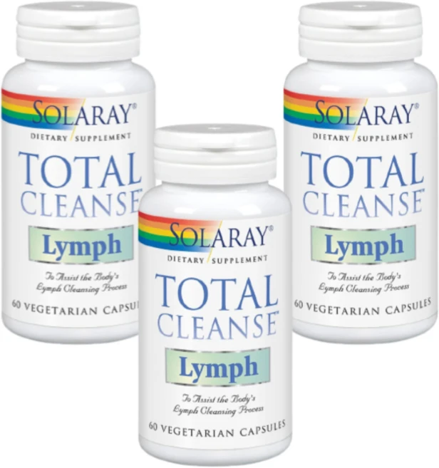 Solaray 토탈 클린즈 림프 60 베지캡슐 3 SET - 쿠팡
