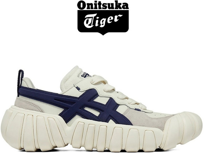 오니츠카타이거 덴티그레 LS 남녀 공용 스니커즈 운동화 버치 피코트 1183B421.201