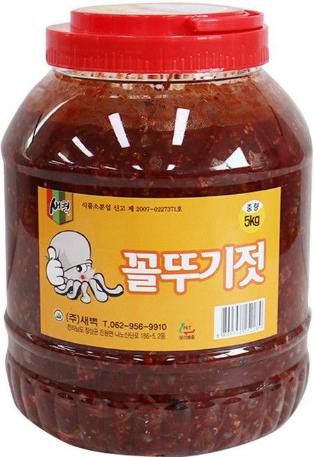 꼴뚜기젓 5kg 꼴뚜기젓갈 대용량 업소용 젓갈, 1개