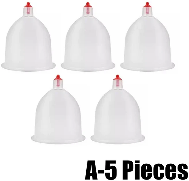 5-50개 일회용 부항컵 마사지 건강 관리 가정용 플라스틱 진공 흡입 뷰티 스파 휴대용 마사지기, 02 A