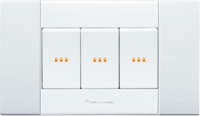Panasonic 銀河系列 三切開關 WEMF5132, 1個