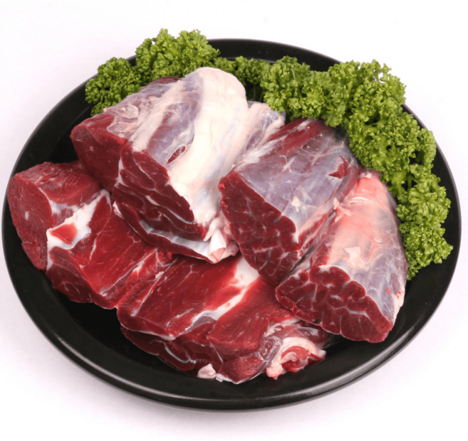 한우 1등급 아롱 사태 수육용 (냉장), 4개, 300g