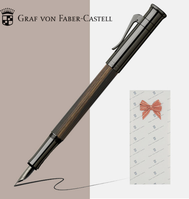 그라폰 파버카스텔 만년필 클래식 [무료선물포장], F촉(보통촉), 마카사르