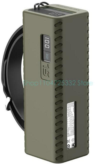 Cuktech No.15 Power Banks 충격 방지 케이블 조직을위한 보호 실리콘 슬리브, 01 CHINA, 1개, 01 dark green