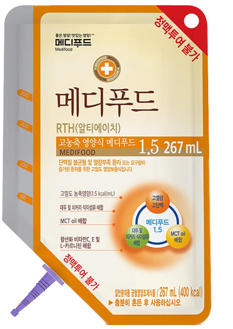 메디푸드 RTH 1.5 267 (267ml x 20팩), 20개, 267ml