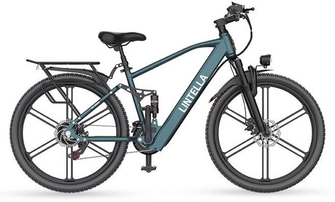 린텔라 전기자전거 파스 배달 고출력 26인치 21단 400W PAS 로드 전동 자전거, RS5 그린 일체휠, 스틸
