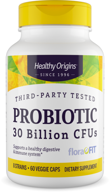 헬시오리진스 내추럴 프로바이오틱 유산균 300억 CFU 브이캡, 1개