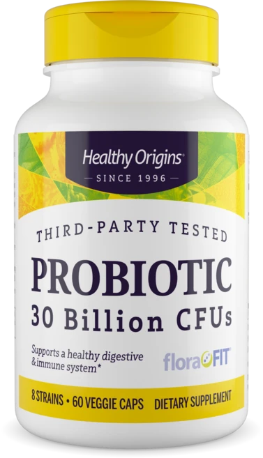 헬시오리진스 내추럴 프로바이오틱 유산균 300억 CFU 브이캡, 1개 - 쿠팡