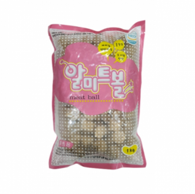 (냉동)성원 알미트볼 1kg, 12개