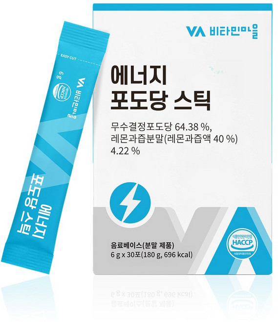 비타민마을 에너지 포도당 비타민C 스틱 30포, 180g, 1개