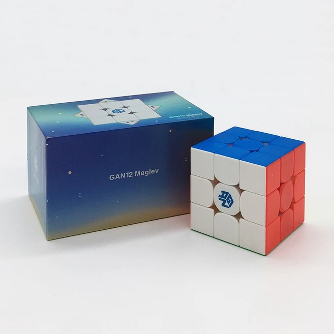 3X3 GAN 12 M 큐브 간즈 간 12 M 큐브 33 GAN 12M 자석큐브 선수용 큐브 333/3x3x3 간 12M 큐브, GAN12 Maglev UV(유광), 1개 - 쿠팡