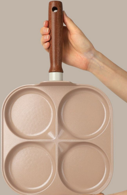 통6중 국산 인덕션 가스레인지 하이라이트 달걀 4구 에그팬, 1개, 24cm