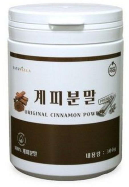 계피 가루 시나몬 계핏 가루 효능 수정과 계피 분말 300g, 1개