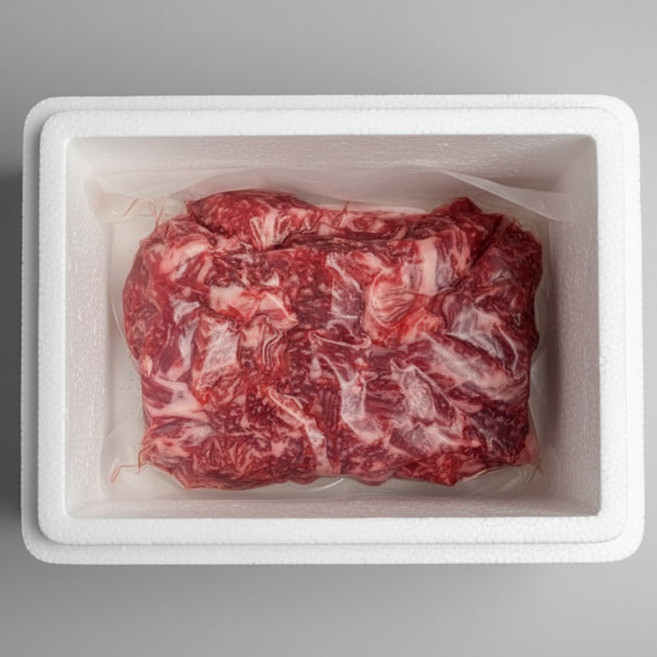 국거리 1++ 한우 투뿔 소고기 양지, 300g, 1개