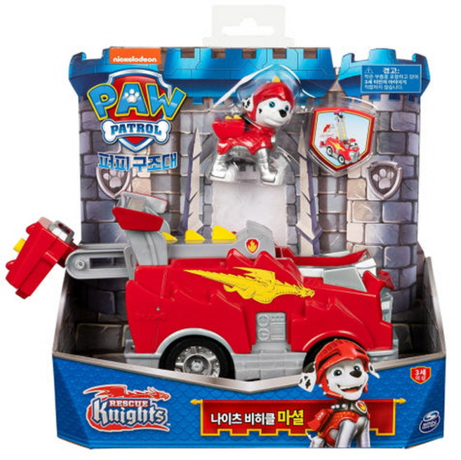 퍼피구조대 나이츠 비히클 마셜, 1개