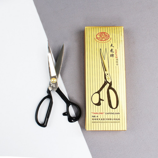 재단가위 행사용가위 컷팅가위 금장가위 다용도가위 잠자리, NB고급재단가위-8호, NB재단가위-8호, 1개