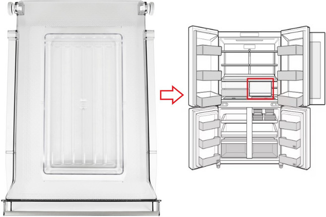 LG 정품 신선야채실 신선 플러스 트레이 세트 W826AAA492 W826GBB482 M876AAA582 AJP76054497 M876GNN3A1 M876MQQ181, 1개, 흰색