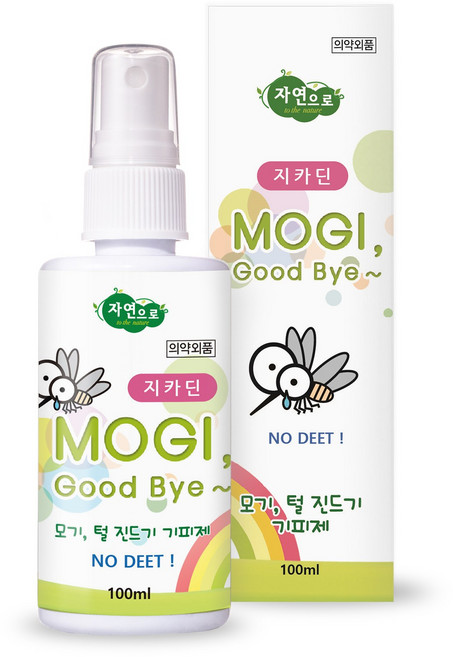 자연으로 지카딘액 굿바이 모기 털 진드기 기피제, 100ml, 1개