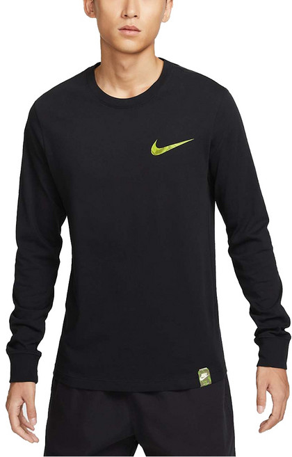 NIKE 男 圓領長袖T恤