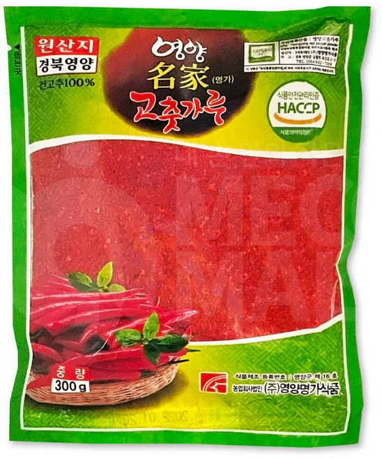 굿앤푸드 영양 명가 고춧가루, 300g, 1개