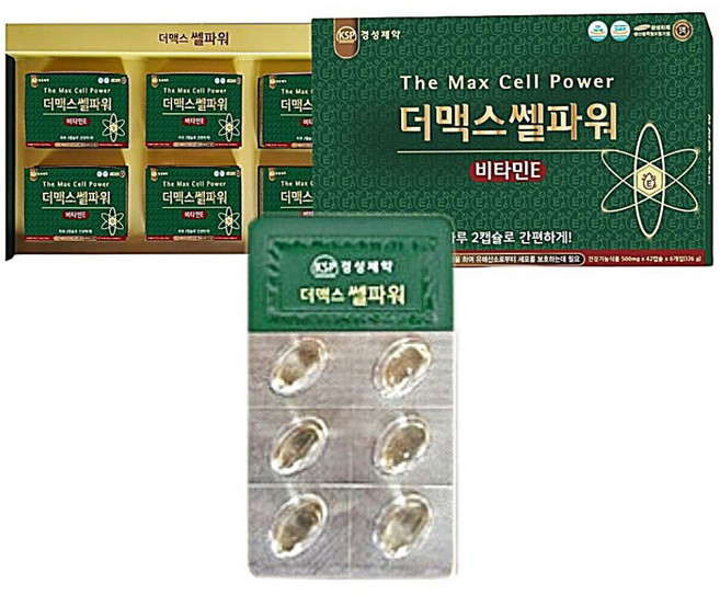 경성제약 더맥스쎌파워 항산화작용 혈액순환 빈혈 건강관리, 1개, 42정