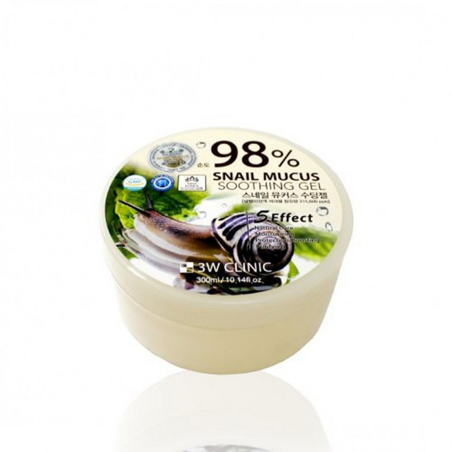 3W클리닉 스네일 뮤커스 수딩젤, 1개, 300ml