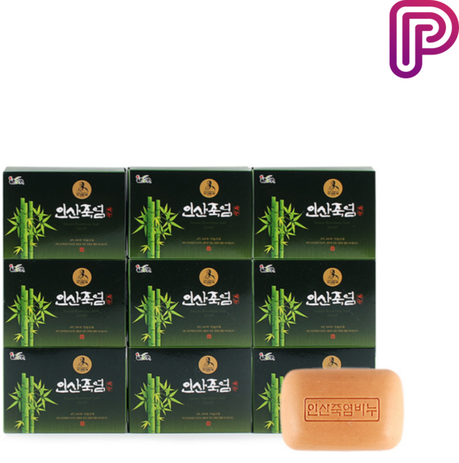 인산죽염 죽염비누 100g 10개, 10개입