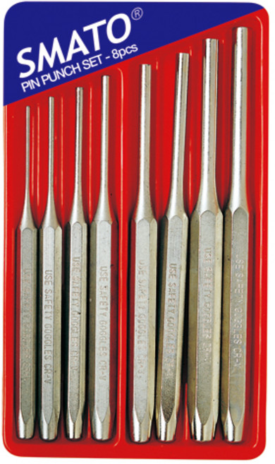 스마토 펀치 핀펀치세트 SM PPS08B 8PCS, 1세트