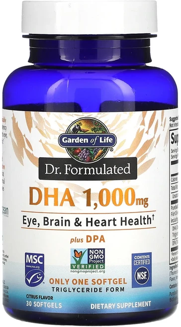 새해 첫좋은선물 Garden of Life 의사가 DHA 함유 제조된 성분 DPA 시트러스 소프트젤 30정 제대로 할인합니다, GardenofLife의사가DHA함유제조된성분DPA시트, 1개 - 쿠팡