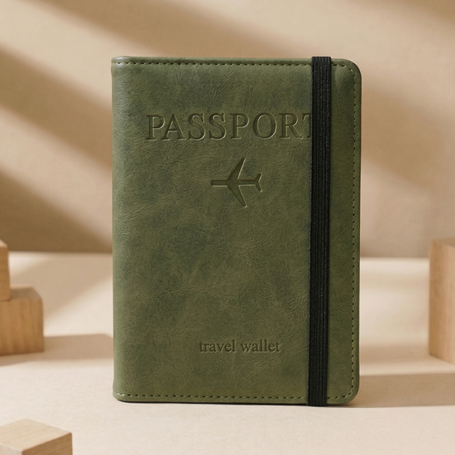 와티케 RFID 스캔 차단 올인원 여권 지갑