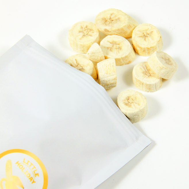국내생산 무설탕 동결건조 바나나칩, 5개, 30g