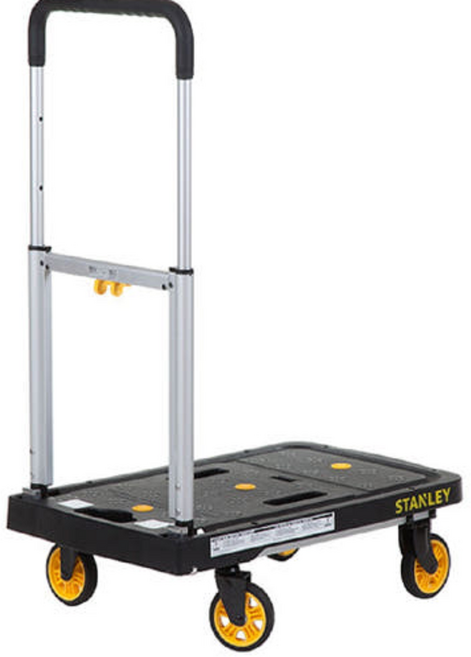 스탠리공식대리점 핸드 카트 수레 구르마 대차 끌차 접이식 핸드트럭 구루마 STST98021L, 1개
