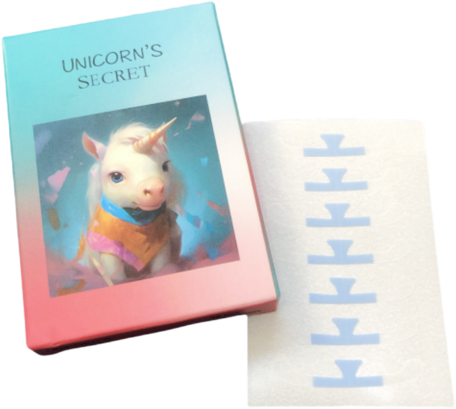 FATTYS 투명 좁은코 스티커 코축소 콧볼 축소 테이프 성형 메이크업 코라인교정, 1박스, 혼합