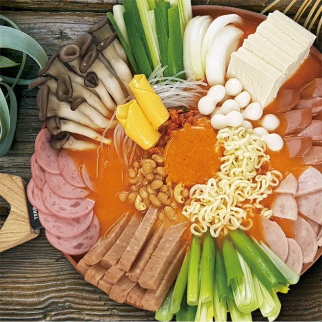 경성키친 로제 부대찌개 밀키트 3인분, 1개, 950g