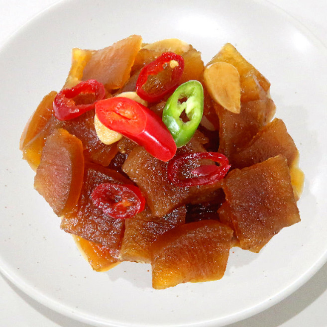 동백찬 간장 무장아찌 국산 4kg 8kg 16kg 짠 무우 무 짠지 무침 대용량 업소용 무먹지 절임, 1개