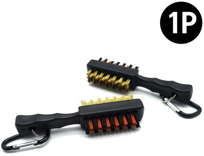 골프양면브러쉬 휴대용 청소 pda*9940wv, 상세페이지 참조, 1개