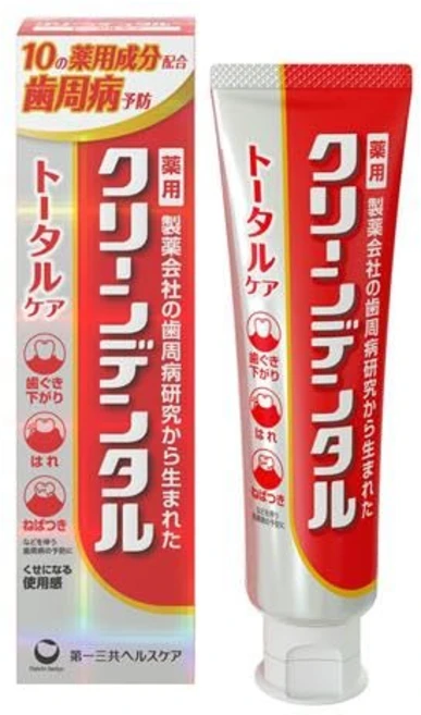 클린 덴탈 토탈 케어 약용 엽서 100g × 2개 세트 - 쿠팡