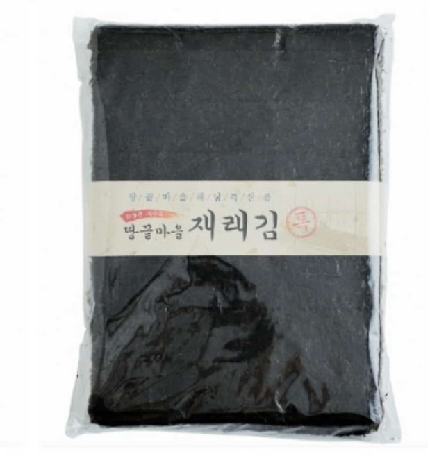 재래 김 2톳 200매 선물 맛있는 쌈 김밥 전장 구운 밥도둑 땅끝 명절 추석 설 단체, 240g