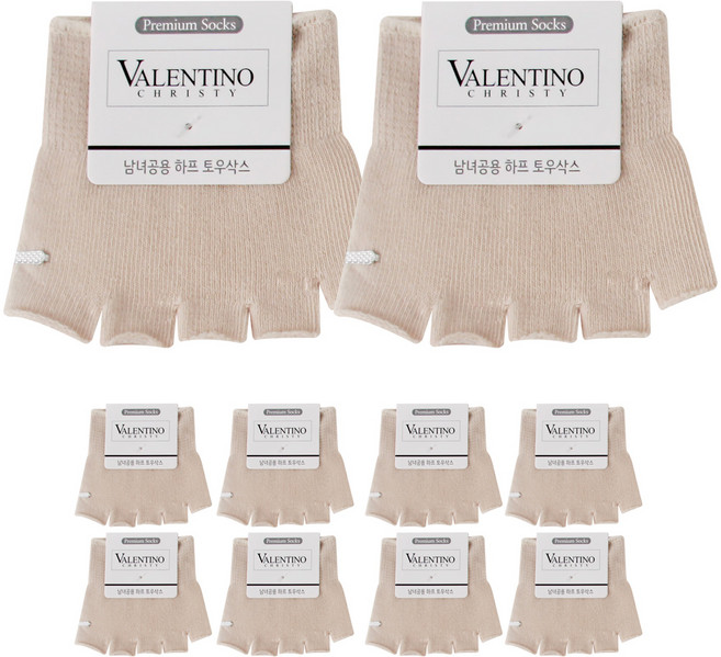 남녀공용 발가락 오픈 이너 삭스/발가락양말/토우컷 _10켤레 (땀흡수 무좀 습진예방)