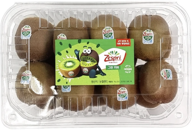 뉴질랜드 제스프리 그린키위 점보 4.9kg 코스트코 37개 내외, 1세트