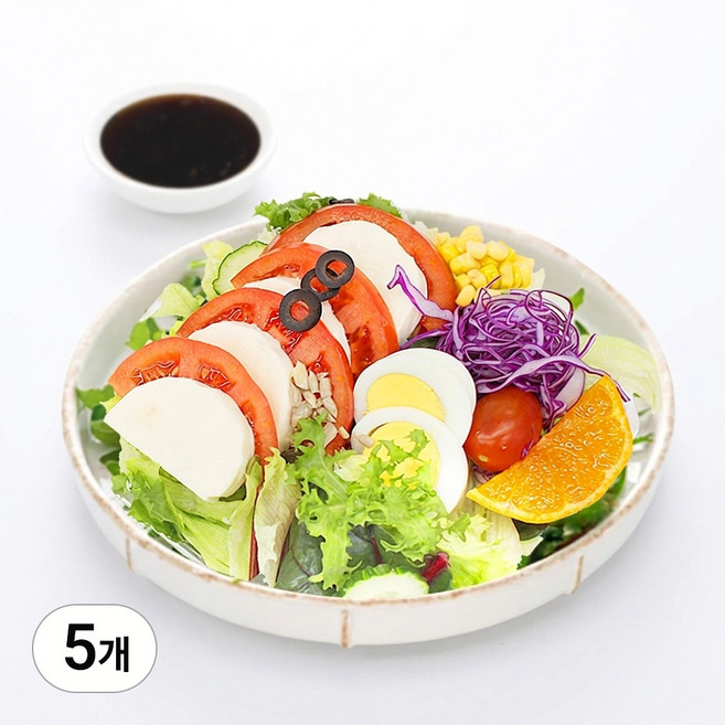[자연애레시피] 카프레제 (생모짜렐라치즈+토마토) 샐러드, 5개, 390g