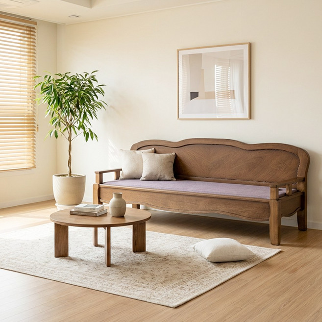 서광퍼니처 가온재 3인 온열 천연황토 건강 원목 흙소파 hy, 가온재 소파