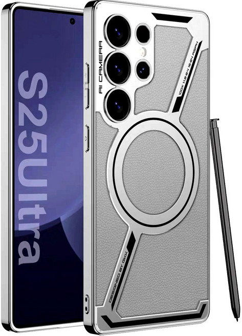 갤럭시 초슬림 마그네틱 가죽 맥세이프 케이스