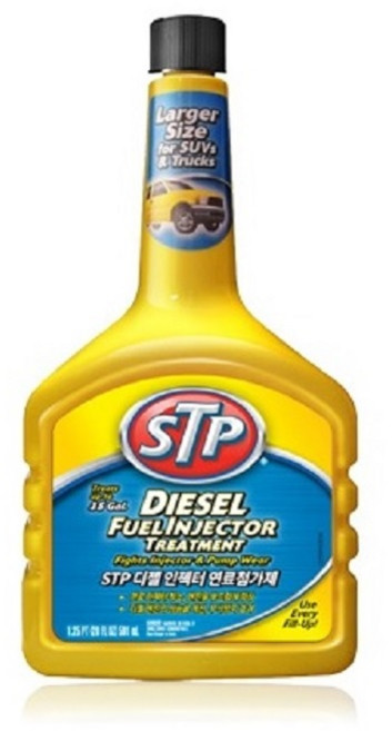 수입차 엔진오일첨가제 출력 소음감소 가솔린 휘발유 디젤 연료첨가제 고급차 BENZ아우디BMW, STP 디젤인젝터 연료첨가제, 1개