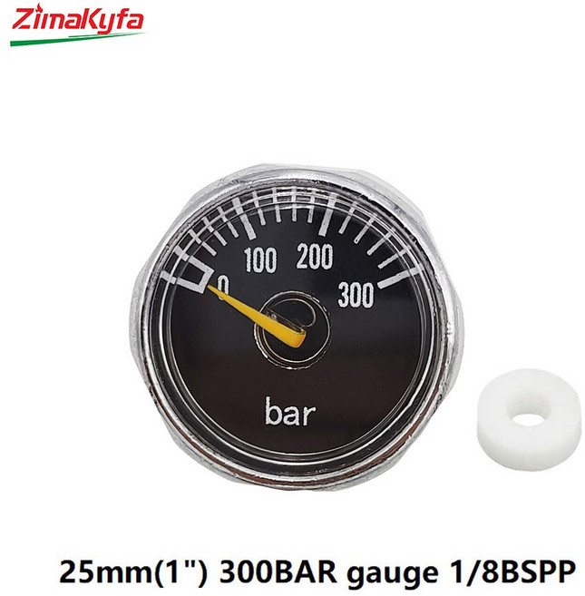 압축 공기 미니 압력 G1 압력계 프로파일 8BSPP 소형 8NPT