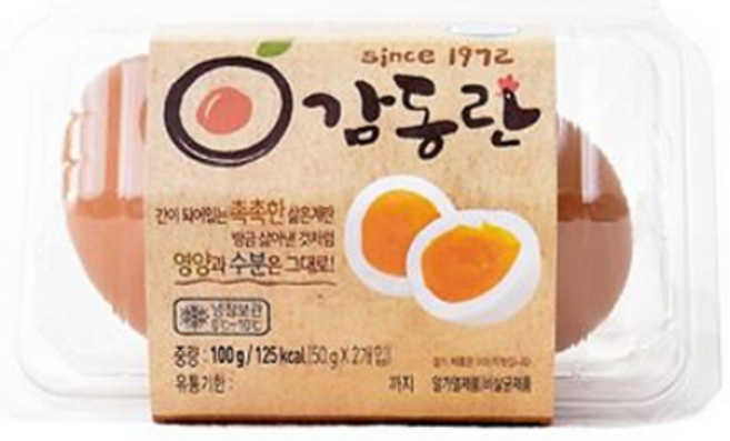 감동란 100g, 2개, 2구