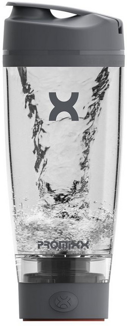 프로믹스 전동쉐이커 단백질쉐이커 전동텀블러, 그래파이트, 1개, 600ml