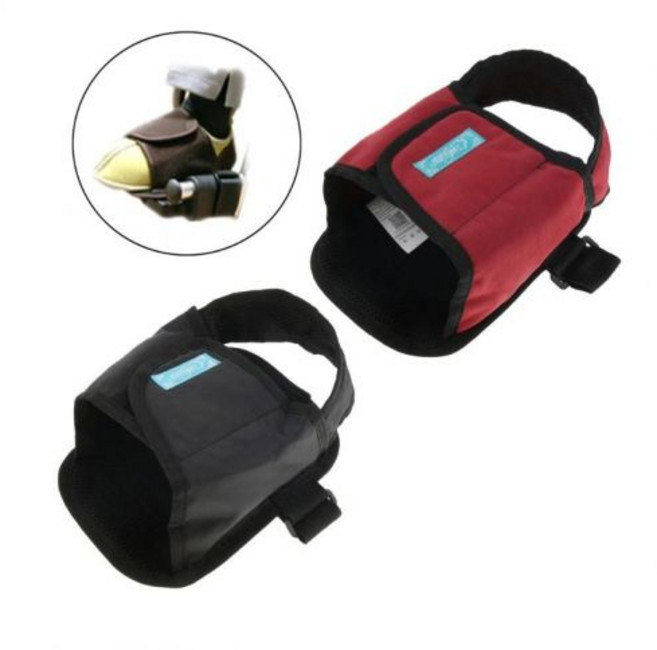 풋벨트 휠체어 안전 구속 스트랩 쿠션 페달 클립 환자, 풋벨트레드GD03704, 1개