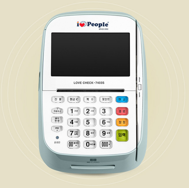 무료 포스기 키오스크 카드단말기 PG 테이블오더 토스 결제 세트 구성, 1개, 유선단말기